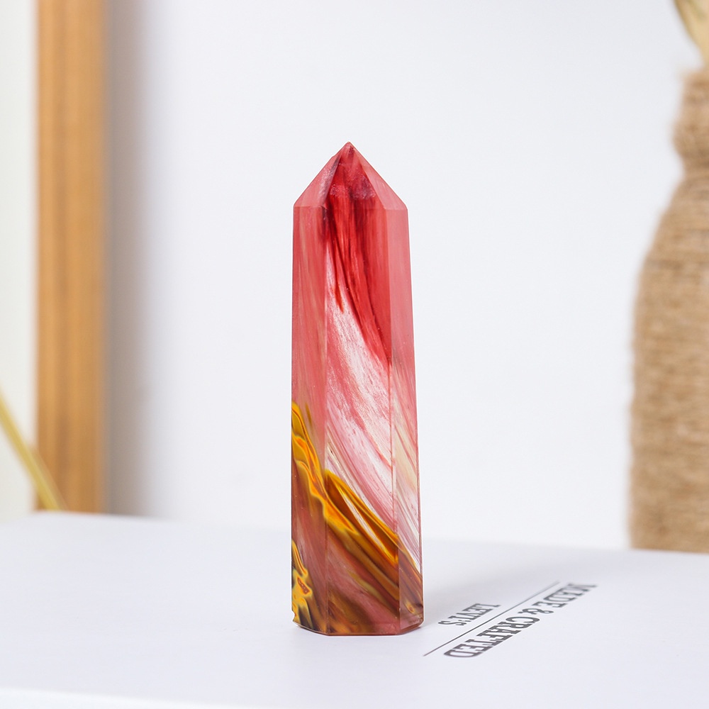 Trụ đá thanh tẩy Tiger Skin Smelting thiên nhiên nhiều size DA93