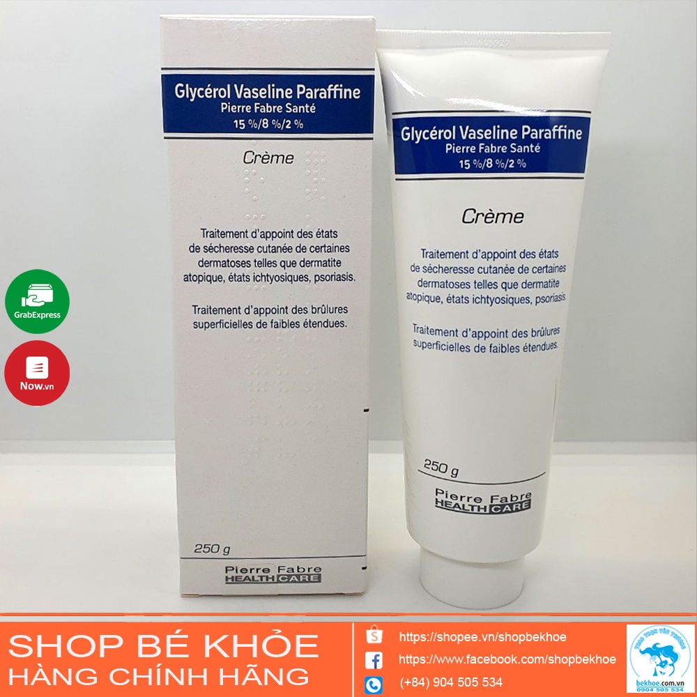 Kem Dexeryl - Dexeryl Glycerol Dưỡng khô, nẻ, chàm cơ địa, chàm sữa cho bé 50gr, 250gr