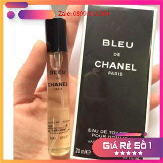 Nước hoa Nam Blue Chanel 20ml lưu hương lên đến 8h Mùi hương gỗ rừng quyến rũ Thể Hiện Sức Quyến Rủ Nam TÍnh