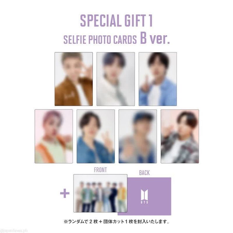 VStore - duyendo97  CARD TRONG SET BTS FORTUNE BOX IN JAPAN 2022