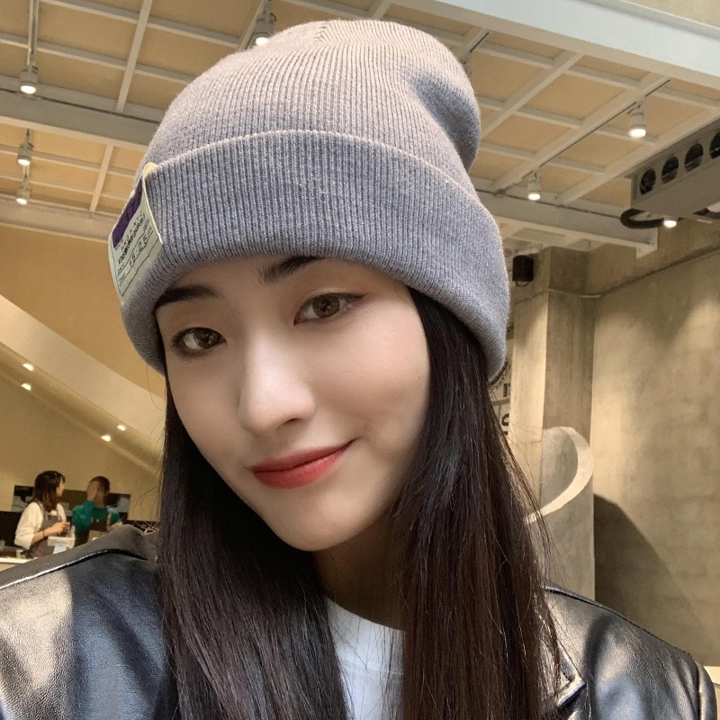 Nón len giữ ấm phong cách Hàn Quốc thời trang cho nữ