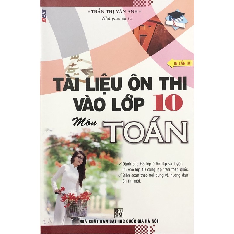 Sách - Tài Liệu Ôn Thi Vào Lớp 10 Môn Toán