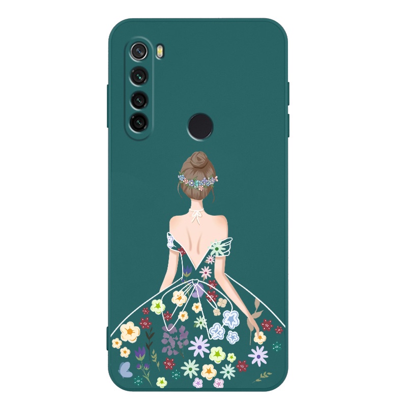 Ốp Điện Thoại TPU Silicon Mềm Họa Tiết Hoa Có Dây Đeo Cho realme 5 5i 5 pro 6 6i 6 pro c3