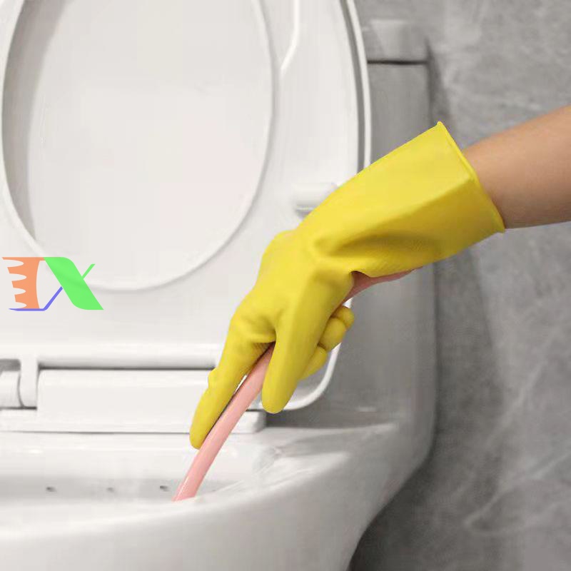 Găng tay rửa chén bát đa năng GTC-42G, Găng tay cao su dọn vệ sinh nhà cửa Làm vườn