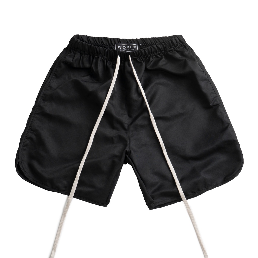 Quần short nam thể thao hoặc mặc nhà, quần có 2 túi, có dây rút, thoải mái vận động| Track Shorts