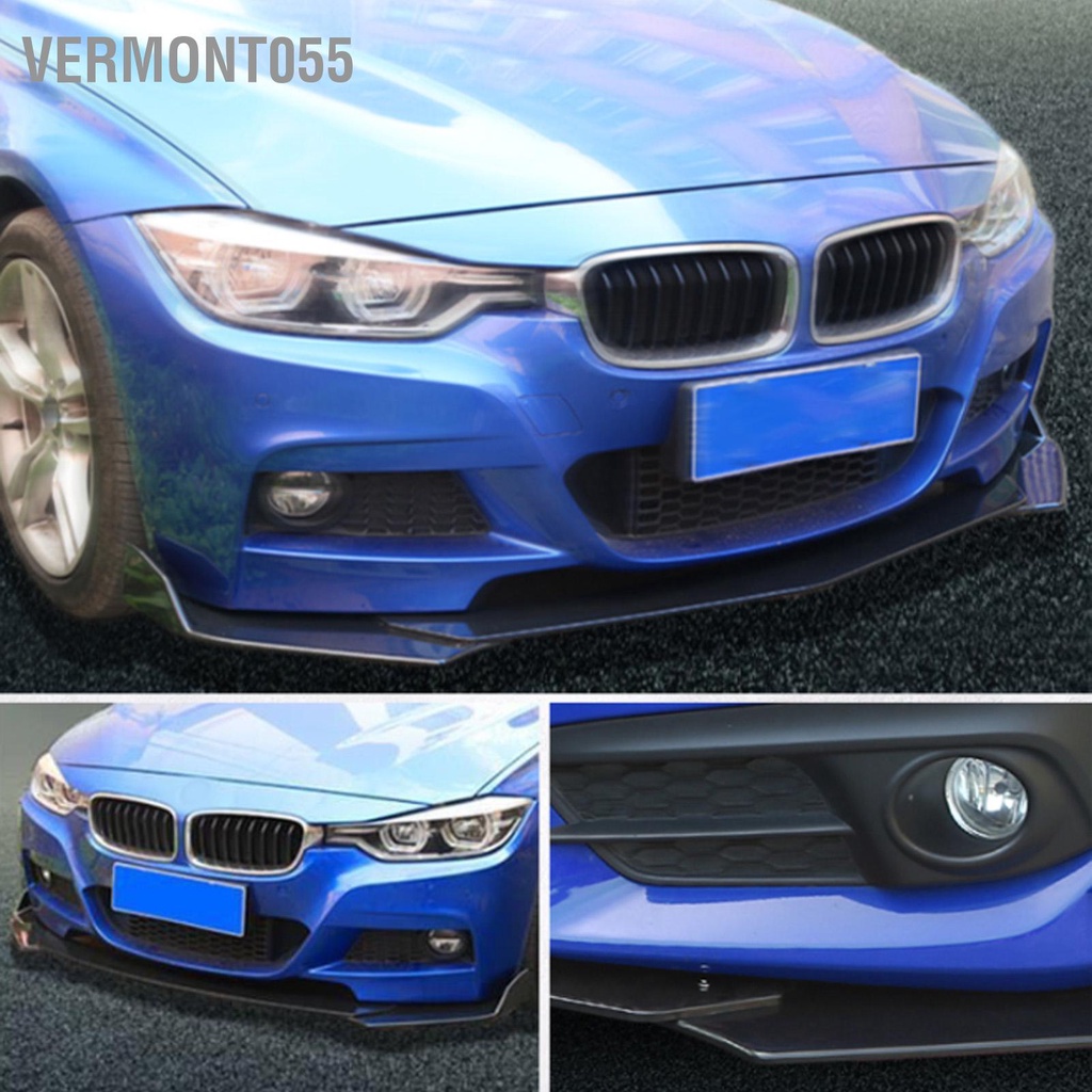 Có thể bán buôn 5 cái phía trước Bumper Lip Body Kit Universal Splitter Spoiler Diffuser Canard Protector cho xe hơi Vermont055 Hàng giao ngay