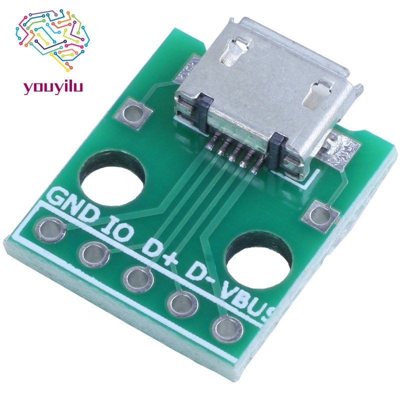 1 Bảng Mạch Chuyển Đổi Micro-Usb Sang Dip