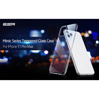 Ốp Lưng Kính Cường Lực iPhone 11/ 11 Pro/ 11 Pro Max ESR Mimic_ Chính hãng