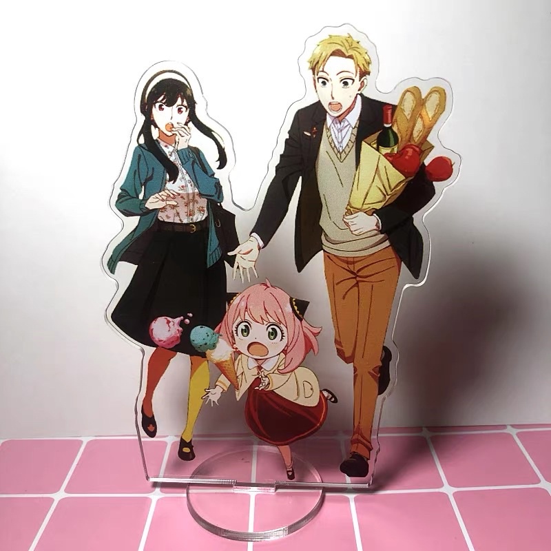 Mô hình standee Spy x Family - Mô hình standee Anya Forger bằng mica cao cấp Fx anime