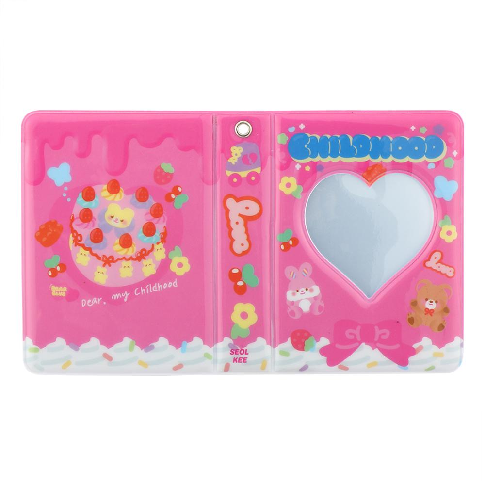 Album Ảnh Thẻ Rỗng Hình Gấu Kawaii