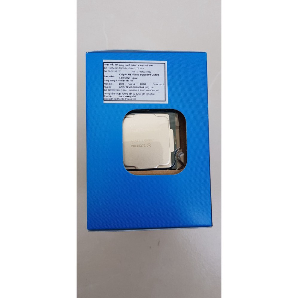 SDE1 ME CPU Intel Pentium G6400 4.0GHz 4MB cache socket 1200 chính hãng Viết Sơn cung cấp 13 SDE1 | BigBuy360 - bigbuy360.vn