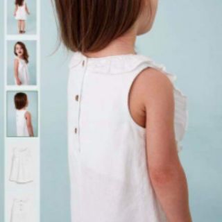 Váy next vải linen