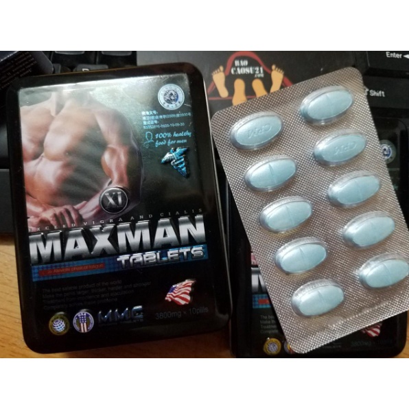 Viên uống thảo dược HỔ TRỢ tăng cường sinh lí maxman 3800