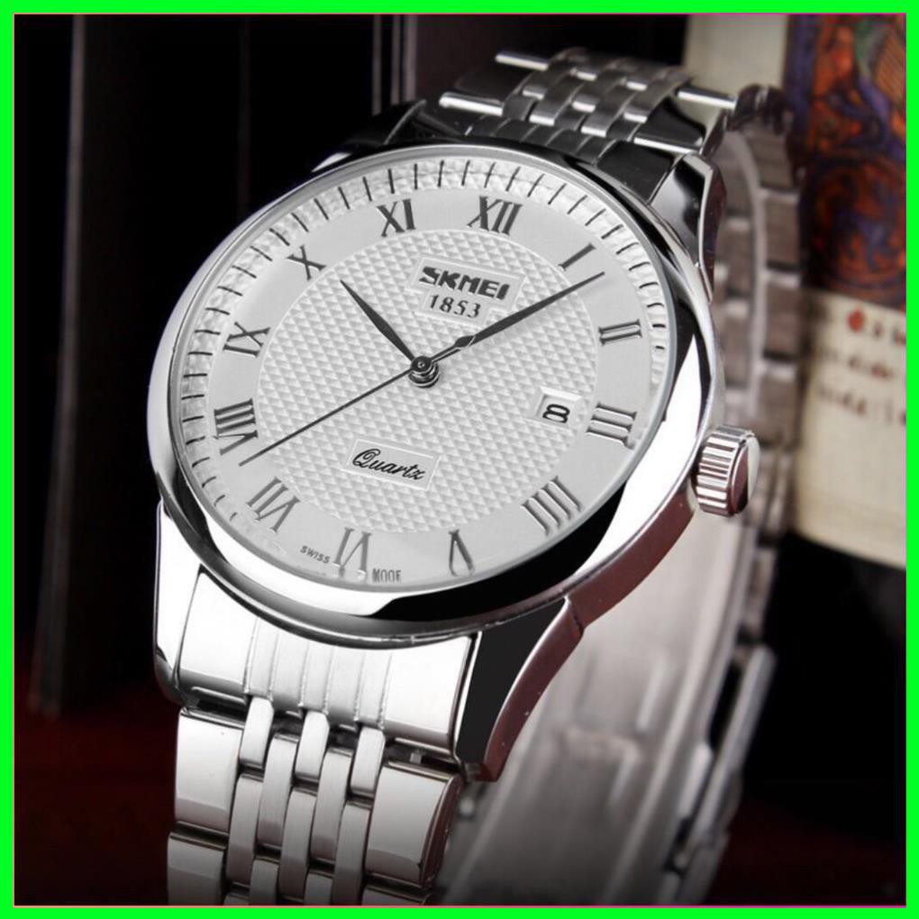 [HOT] Đồng Hồ Nam Chính Hãng  Dây Thép Skmei, Đồng Hồ Nam Chính Hãng  Dây Thép Skmei [ Tặng Kèm Hộp Và Pin Dự Phòng) | BigBuy360 - bigbuy360.vn