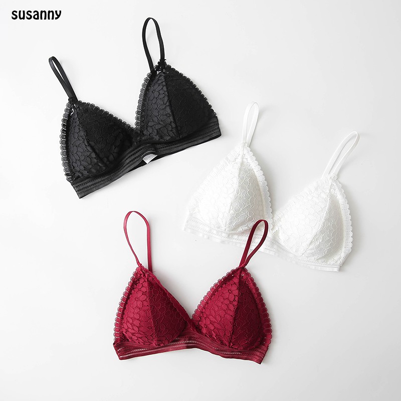 ÁO BRA NỮ REN HOA ⭐FREESHIP⭐ BRA NỮ MÚT MỎNG -ÁO NGỰC KHÔNG GỌNG SEXY A7313