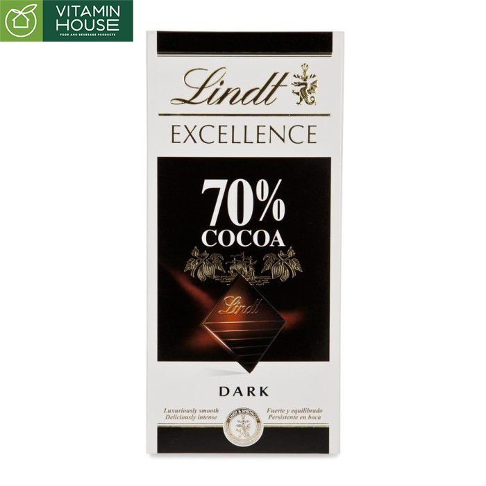 Socola Đắng 70% Cacao Lindt Excellence [VITAMIN HOUSE]