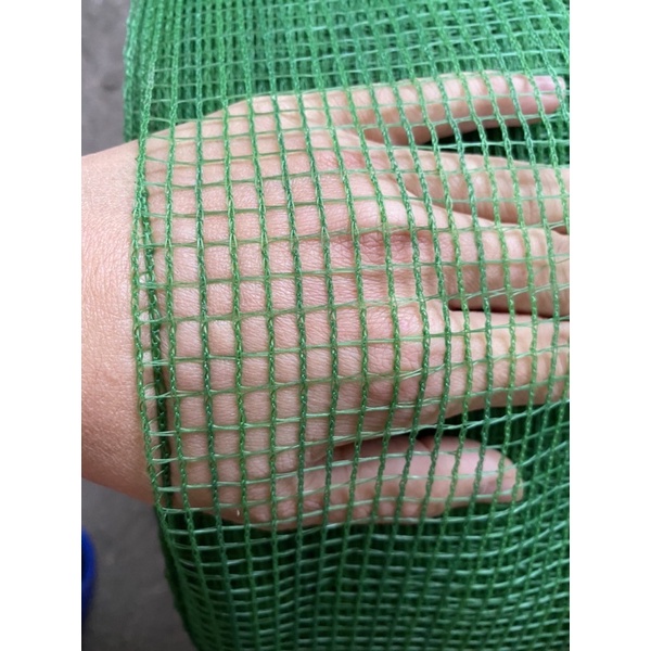 Lưới cước xanh khổ cao 70 phân - lưới nhựa rào gà quây vườn