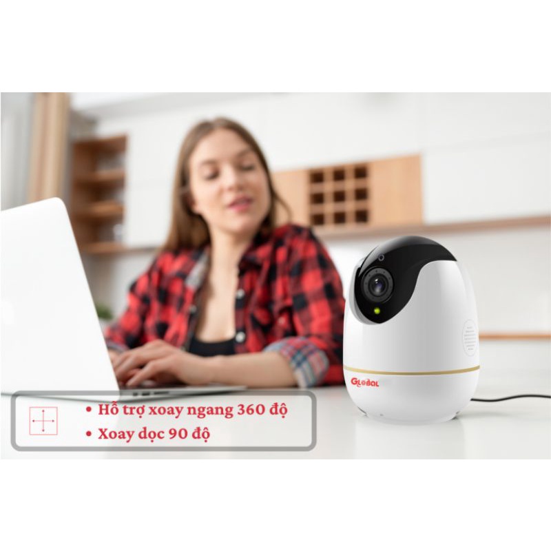 Camera không dây WiFi Robot Global IOT 03 2.0Mpx (1080P) - Hàng Chính Hãng