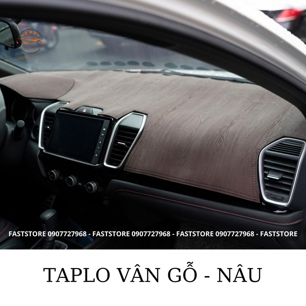 Thảm Taplo CHEVROLET CAPTIVA CRUZE COLORADO Che Nắng Chống Nóng Taplo Da Vân Gỗ, Da Cacbon Sang Trọng - Faststore