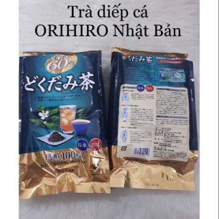 Trà uống diếp cá Dokudami Nhật Bản Túi 60 Gói