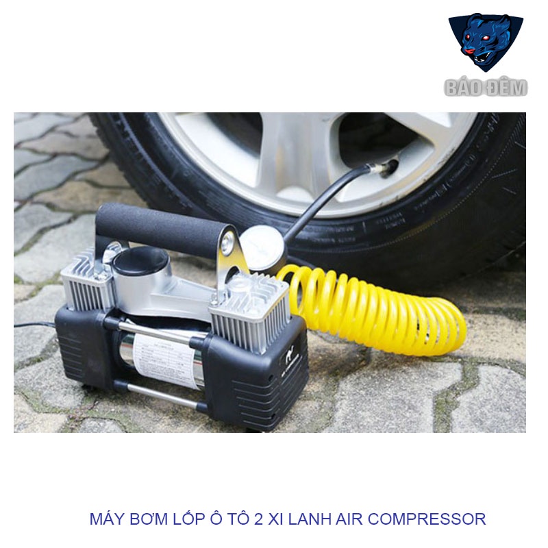 Máy Bơm lốp ô tô 2 Xilanh Air Compressor