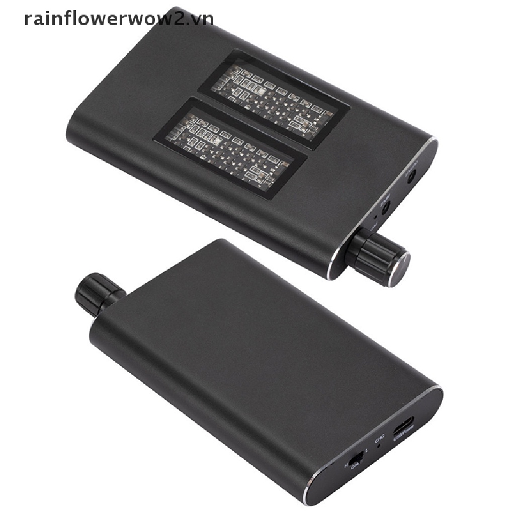 Bộ khuếch đại âm thanh tai nghe HiFi giắc 3.5mm có thể điều chỉnh