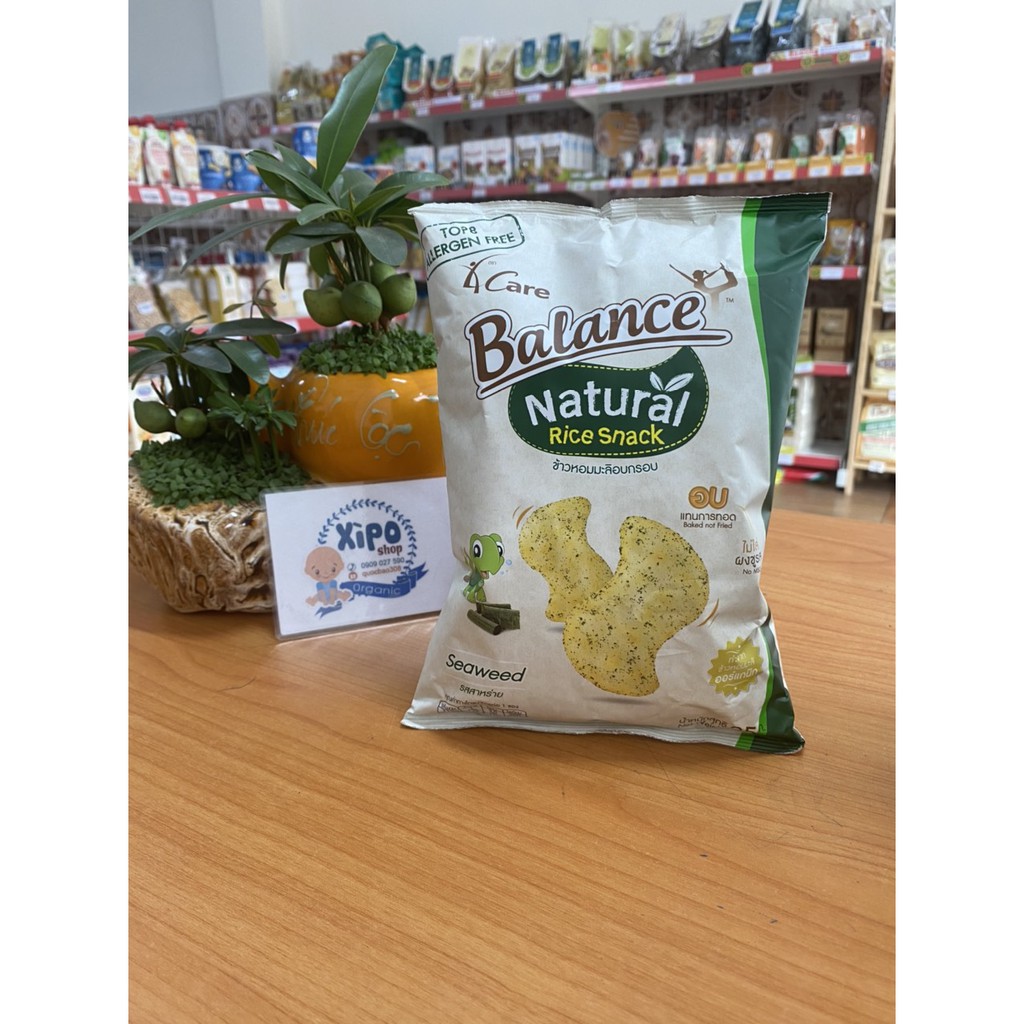 Snack / Bánh Gạo Hữu Cơ 3Care Balance 25g