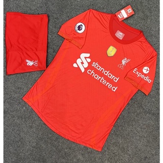 Bộ đá bóng Liverpool đỏ/ hồng
