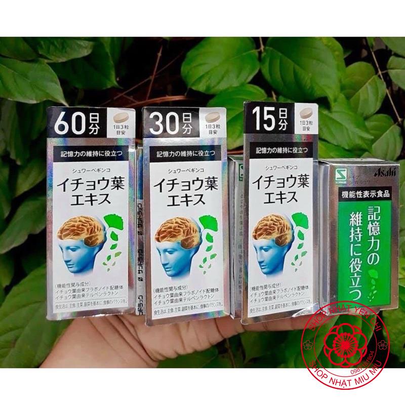 Viên uống bổ não, hỗ trợ tiền đình Asahi Nhật bản_shopnhatyenchi