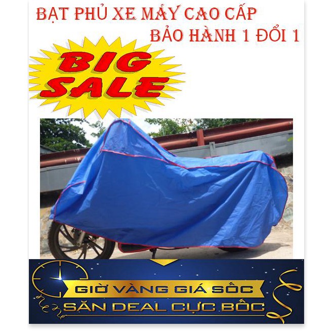 ⚡ Giá rẻ hủy diệt ⚡ Bạt Trùm Xe Máy, Cao Cấp Cho Wave ,Xe Exciter,Honda,Sh... ⚡ freeship