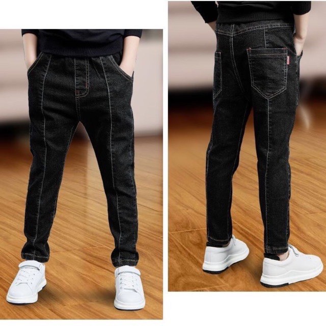 Quần Jeans bé trai 14-56kg - Jeans co giãn 4 chiều mềm mịn