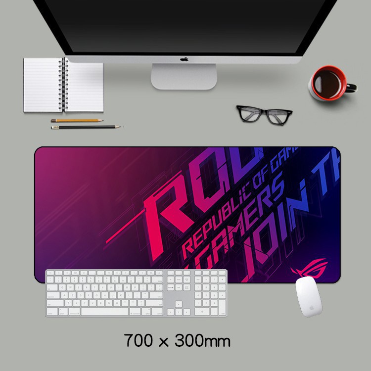 Miếng lót chuột lớn 70x30 cm (dày 3mm) - Pad chuột Gaming