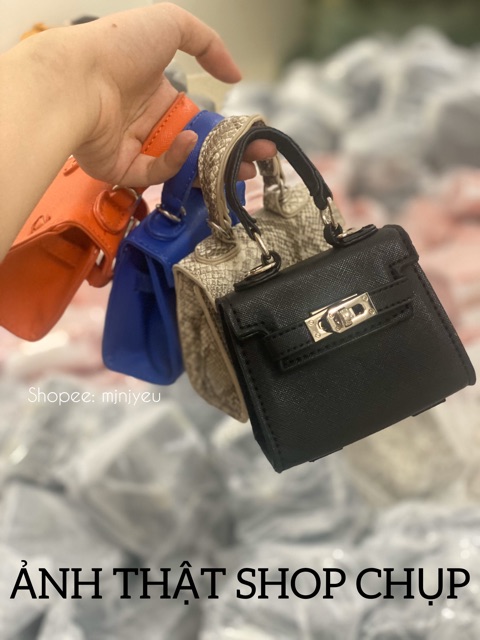 [CÓ MÀU CAM ĐỘC QUYỀN] Túi Đeo Chéo Kelly Siêu Mini Phiên Bản 2020 | BigBuy360 - bigbuy360.vn
