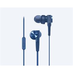 Tai nghe Sony EXTRA BASS MDR-XB55AP In-ear  - màng loa 12mm loại vòm; dây 1.2m; 8g