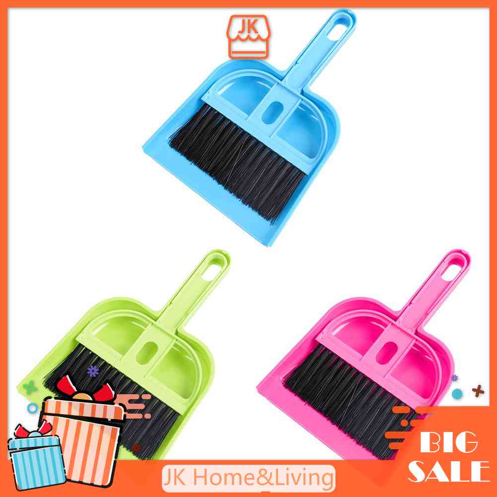 Bộ Chổi Và Đồ Hốt Rác Mini Dành Cho Bàn Phím Máy Tính
