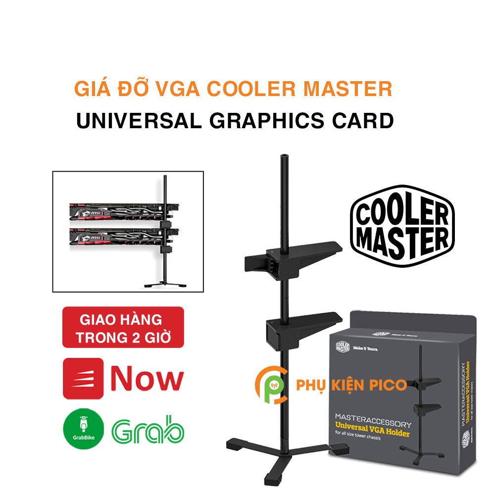 Giá đỡ VGA Cooler Master Universal Graphics Card Holder 2 Supports chống cong vênh VGA