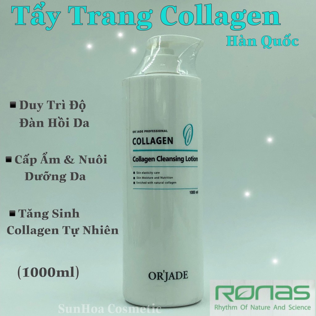 Tẩy Trang Collagen Cleansing Lotion (1000ml)