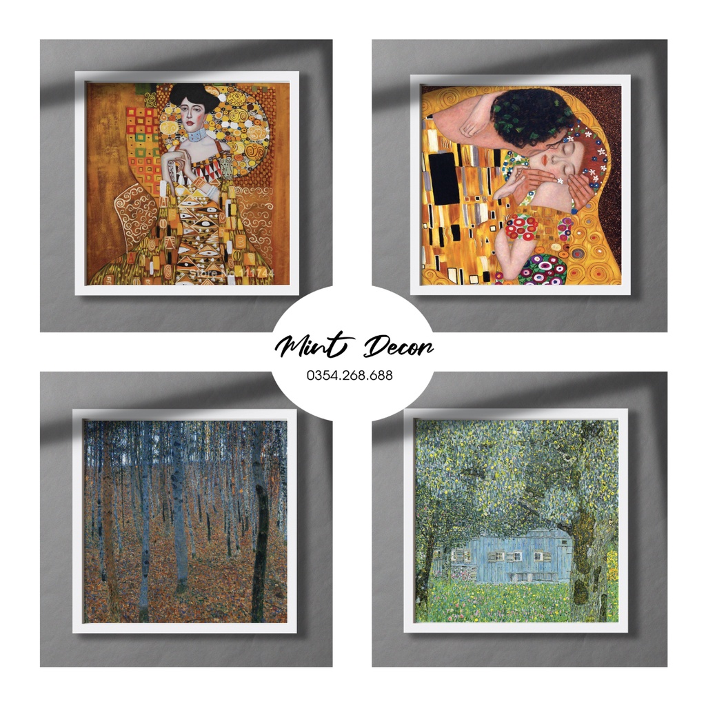 Tranh Gustav Klimt - Trang Trí Nhà, Khách Sạn, Homestay