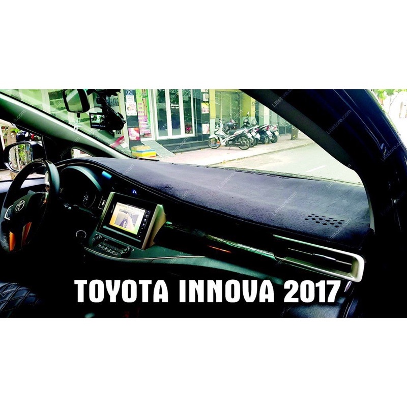 Thảm Taplo nhung INNOVA 2017 - 2023 nhung lông cừu 3 lớp