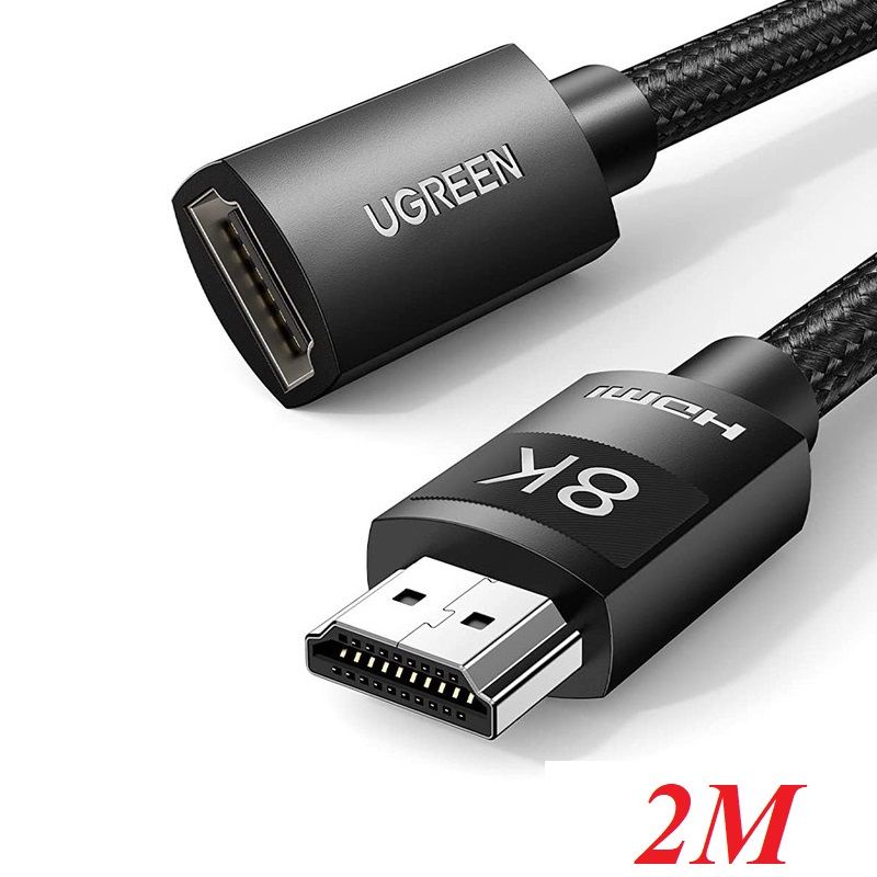 Ugreen 40450 2M 8k 60hz 2.1 HDMI Extension male to female Cable HD151