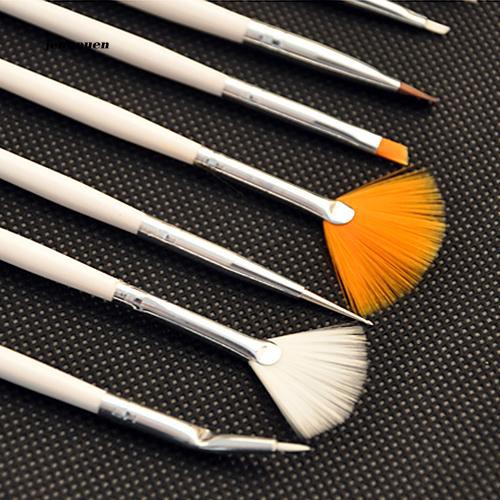 Set 15 cây cọ vẽ móng tay nghệ thuật chuyên dụng chất lượng cao