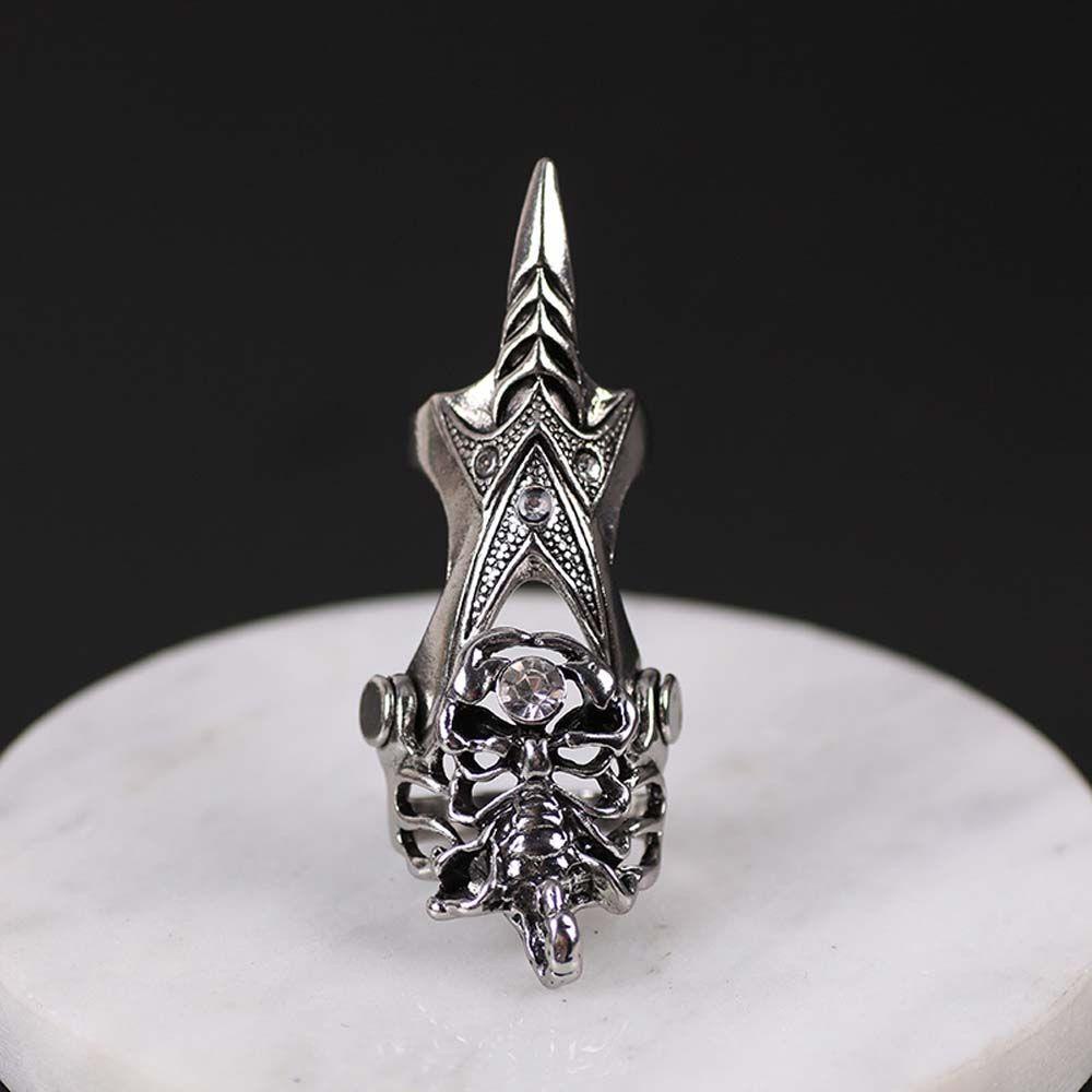 Nhẫn Giáp Dáng Dài Phong Cách Cổ Điển Cho Nam