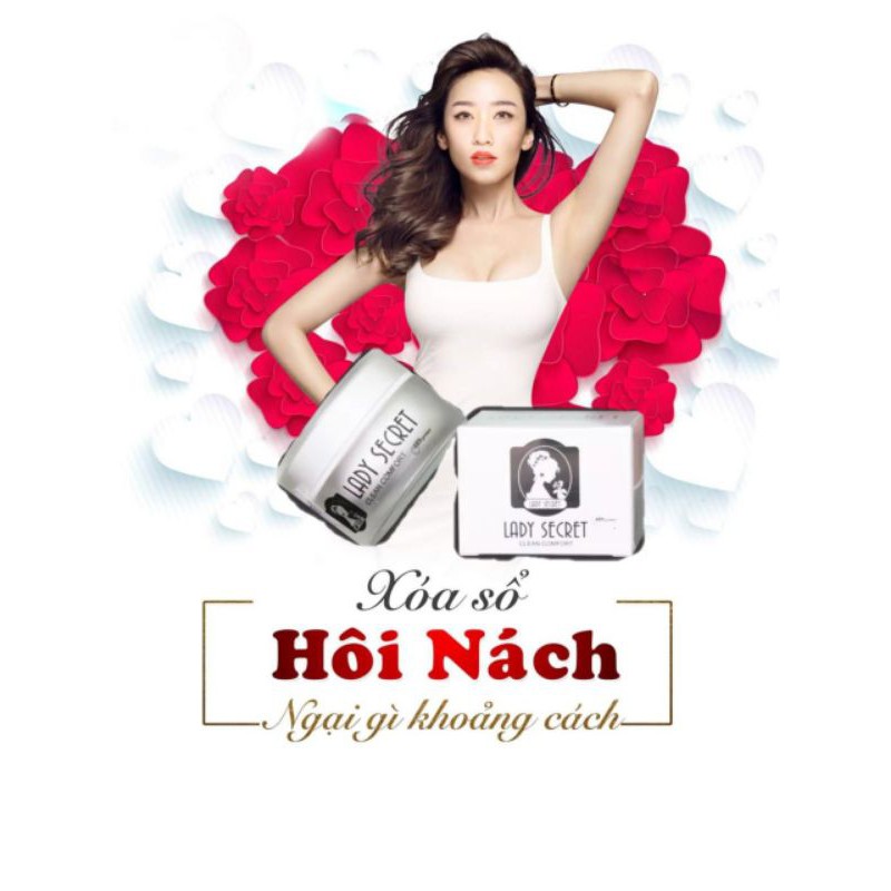 phấn nách lady Secret hết hôi nách ngay lần đầu dùng