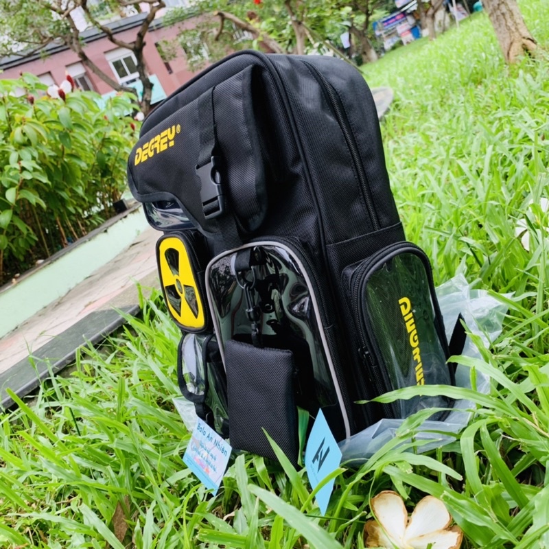 Balo Local Brand DEGREY Hạt Nhân Đi Học, Đi Chơi Thời Trang Chống Thấm (Chuẩn Cao Cấp) (Full Tag Và Giấy Thơm)