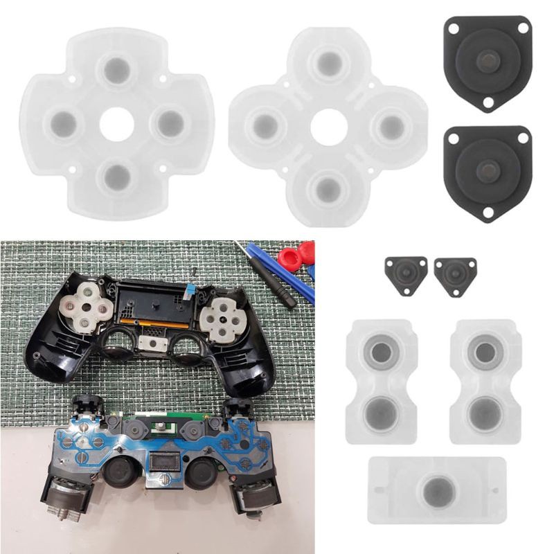 Đệm Silicon Thay Thế Cho Tay Cầm Điều Khiển Máy Chơi Game Playstation 4 Ps4 Dalshock 4 Jds-001 / Jds-011 D