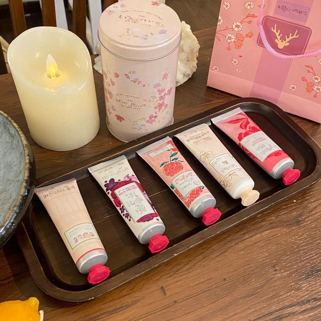 Set 5 Kem Tay PHÁP Hộp Nhôm Tròn