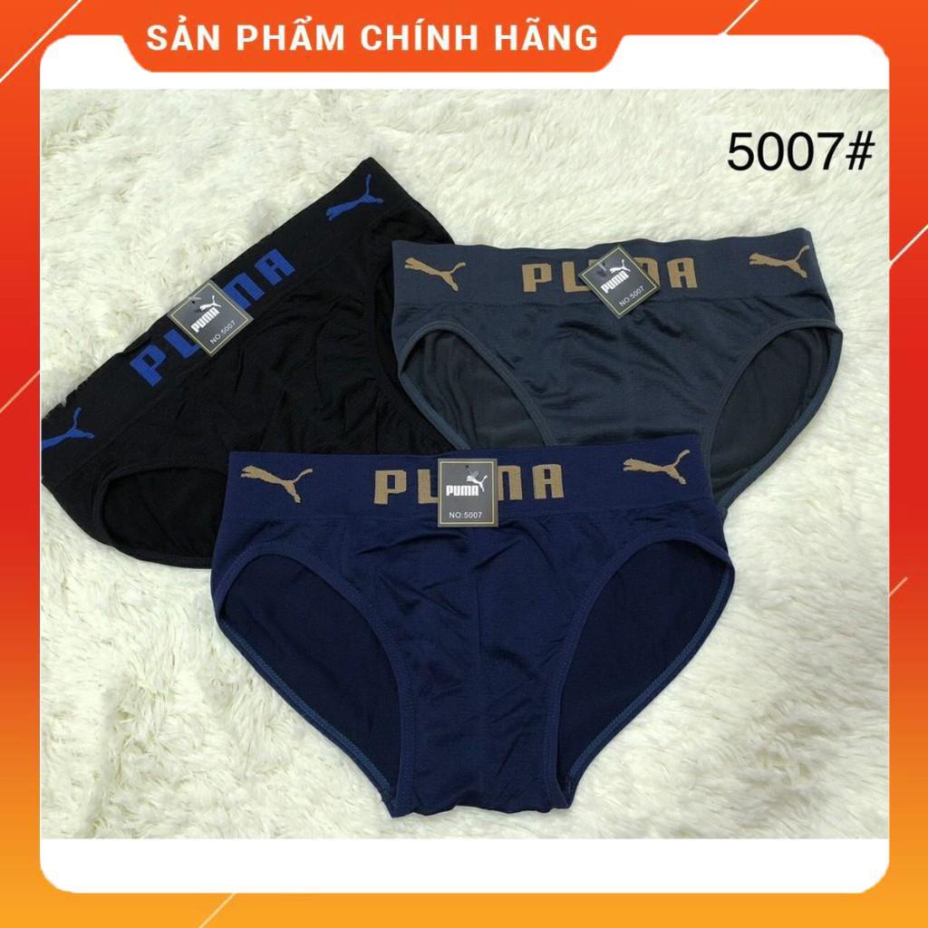 Quần Lót Nam Tam Giác Quần Sịp Nam Puma Tam Giác Chất Cotton Co dãn 4 Chiều - MỀM MẠI – KHÔ THOÁNG – MẶC NHƯ KHÔNG