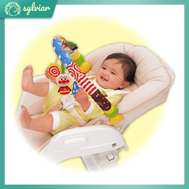 Đồ Chơi Chuông Kẹp Treo Xe Đẩy Em Bé An Toàn