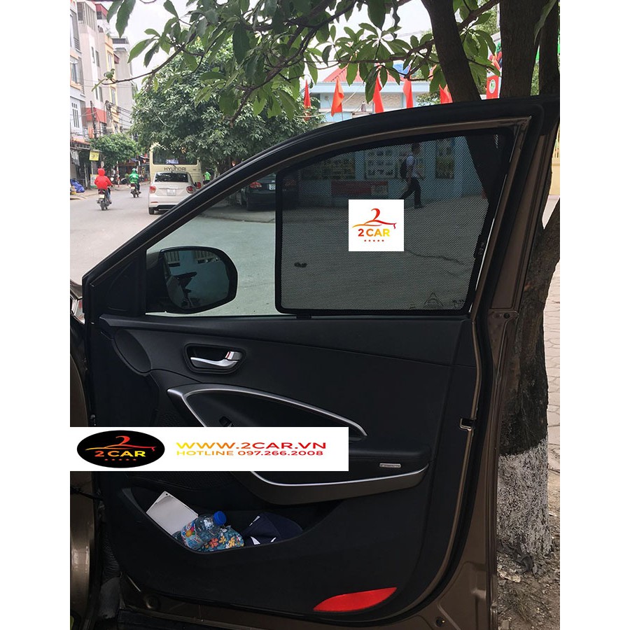 [Rèm loại 1] Rèm che nắng Hyundai Santafe 2013-2018 Đảm Bảo Tốt Nhất Thị Trường