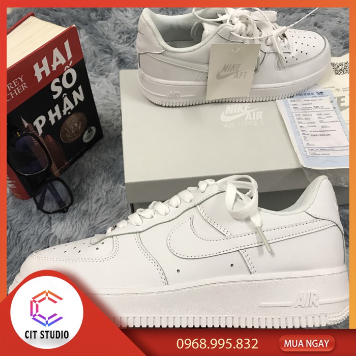 [Ảnh thật] Giày sneaker trắng AF1 [hỗ trợ đổi trả] | BigBuy360 - bigbuy360.vn